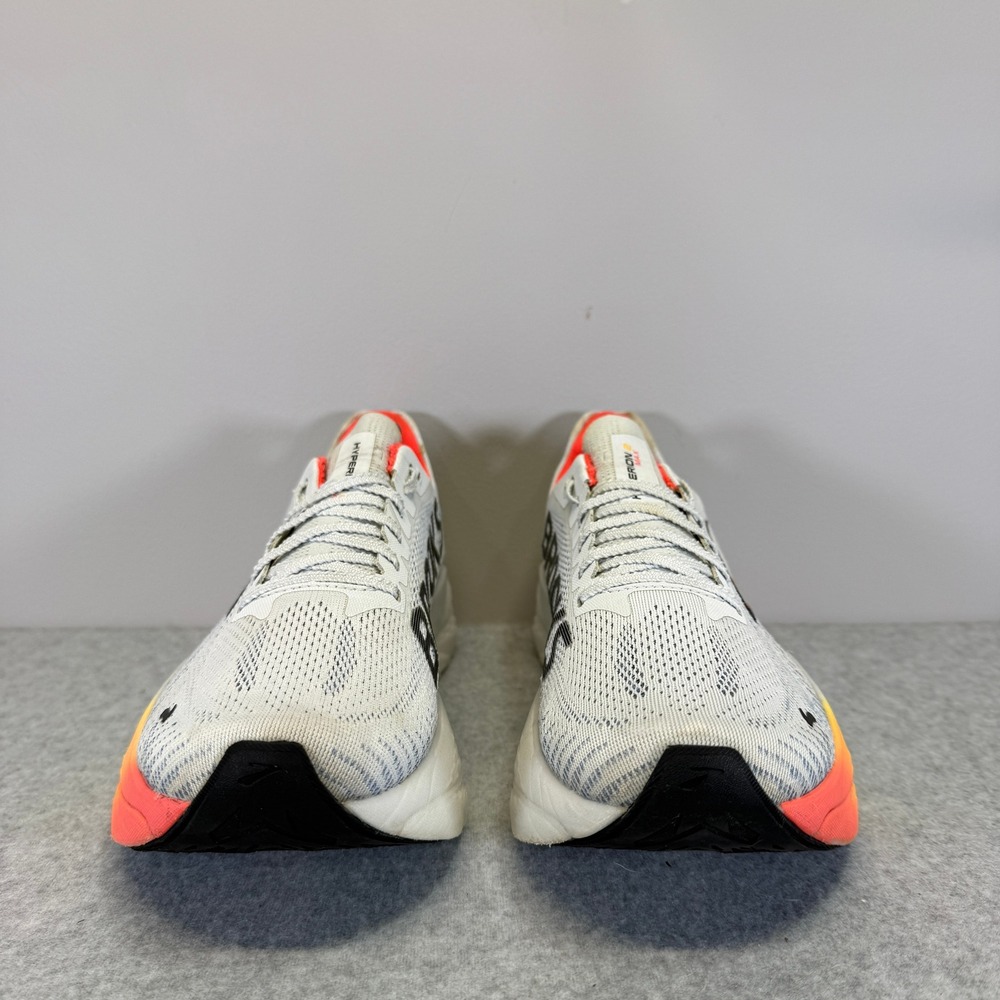 Brooks Hyperion Max 2 Womens Shoes Size 9 White & Orange Sneakers 1204231B443 - Picture 2 of 10